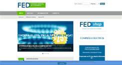 Desktop Screenshot of federacionfed.org